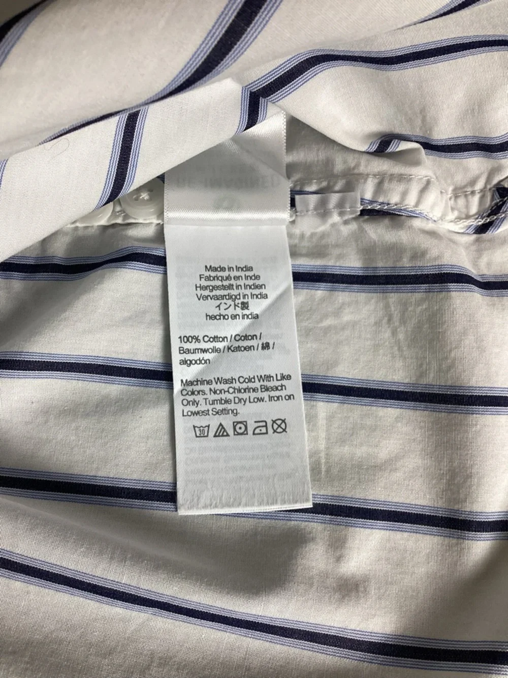 J. Crew Relaxed Fit Preppy Striped Shirt Size 8 Re-Imagined by J.  Crew - Picture 7 of 8